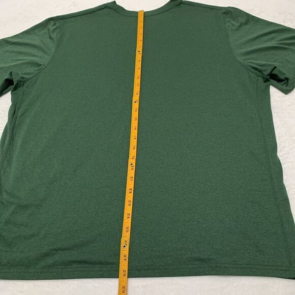 Nike Green Bay Packers Shirt Men’s XL Green Dri-Fit Print Short Sleeve - Picture 8 of 8